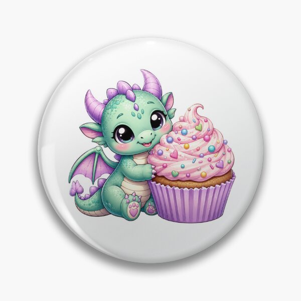 Item preview, Baby Dragon and Cupcake designed and sold by MySthore.