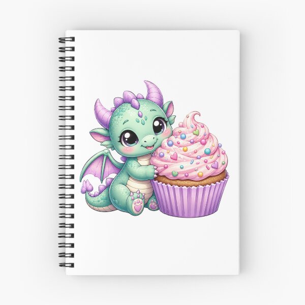 Item preview, Baby Dragon and Cupcake designed and sold by MySthore.