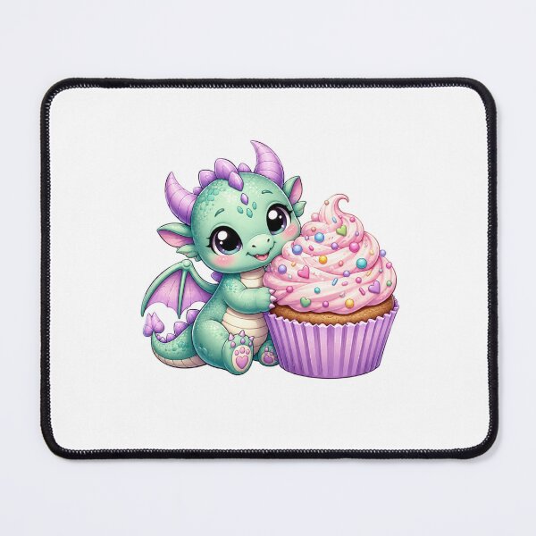 Item preview, Baby Dragon and Cupcake designed and sold by MySthore.
