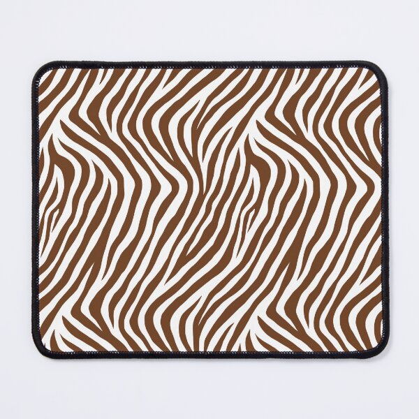 Item preview, Chocolate Brown Zebra Stripe Flow designed and sold by QuietBloom80.