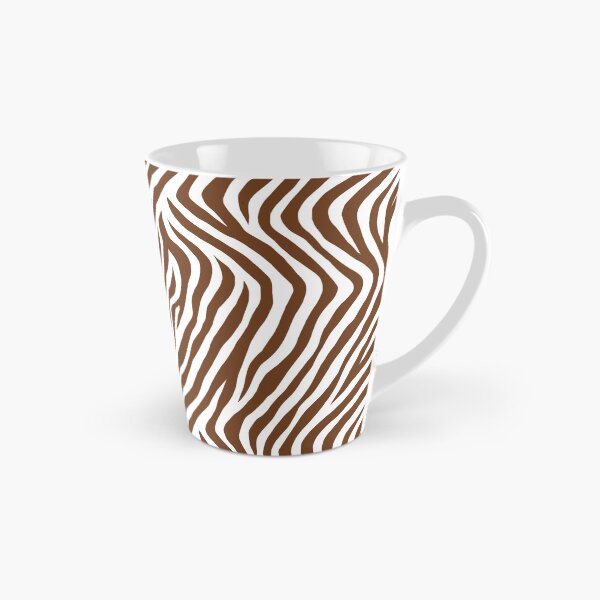 Item preview, Chocolate Brown Zebra Stripe Flow designed and sold by QuietBloom80.