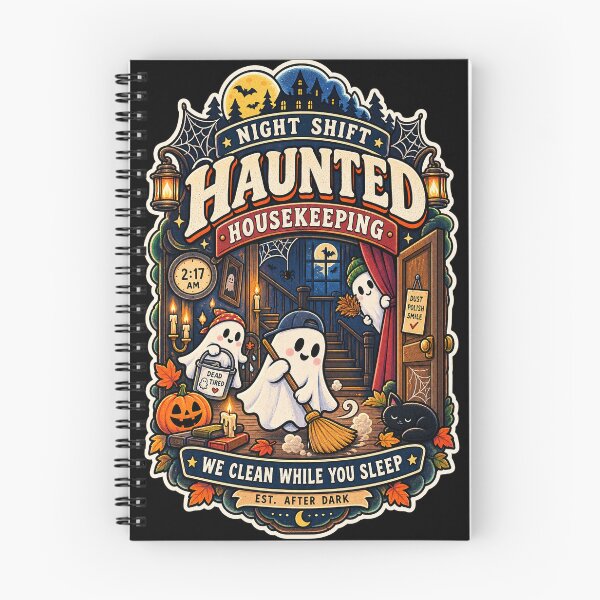 Item preview, NIGHT SHIFT — HAUNTED HOUSEKEEPING designed and sold by theOne_Design.