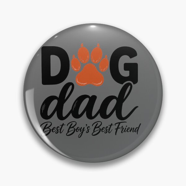 Item preview, Dog Dad Paw Print | Bold Modern Design designed and sold by MOCH- ART.