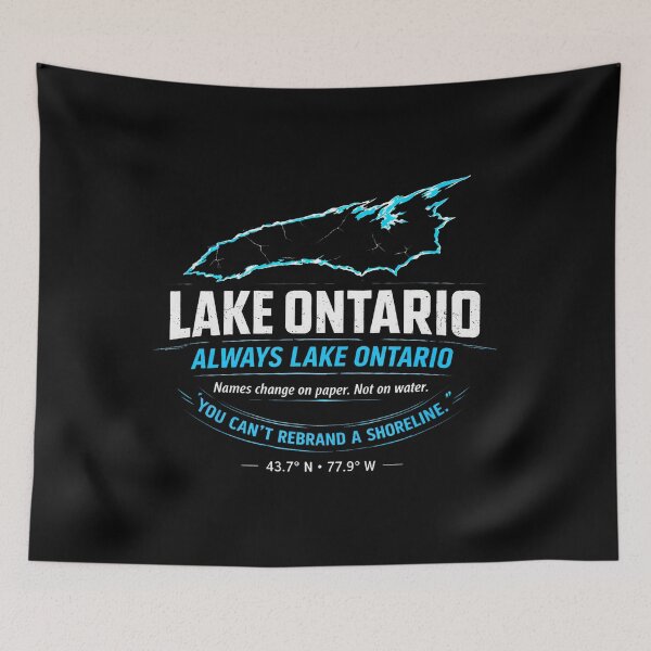 Item preview, Lake Ontario Forever Vintage Canadian Lakeside Design designed and sold by LouisaOReilly.