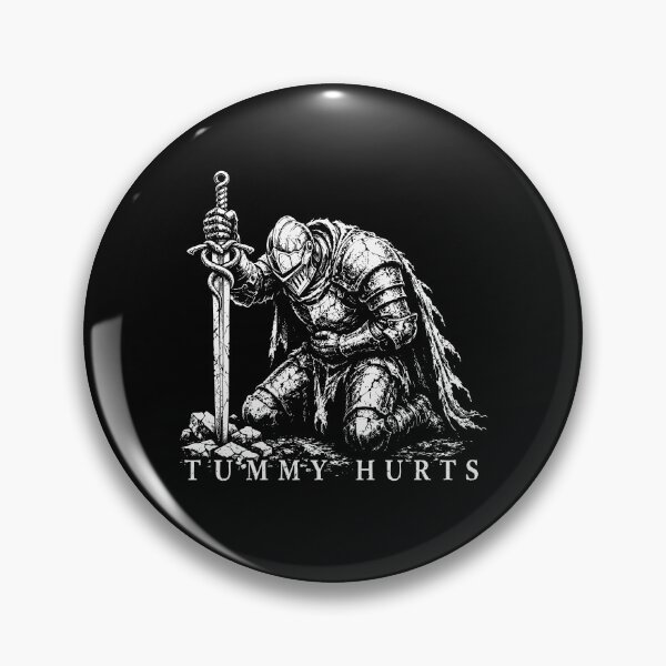 Item preview, Tummy Hurts Knight designed and sold by chizuneart.