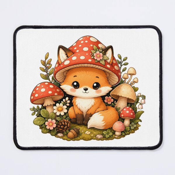 Item preview, Mushroom Fox designed and sold by MySthore.