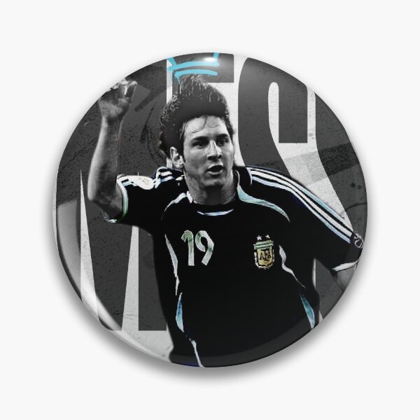 Item preview, The Young Argentina Prodigy No 19 Sky Blue Retro Football Poster 2006 designed and sold by Af-RT10.