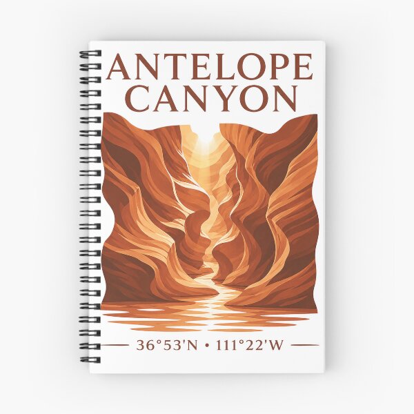 Item preview, Antelope Canyon Coordinates T-shirt designed and sold by ChicClicker.