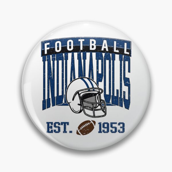 Item preview, Football Indianapolis Est 1953 Vintage Helmet Retro designed and sold by BlouinDestin.