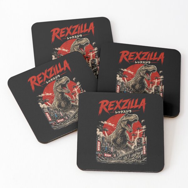 Item preview, Rexzilla Retro Japanese Kaiju Monster Essential T-Shirt designed and sold by TOLDWAYTSHIRT.