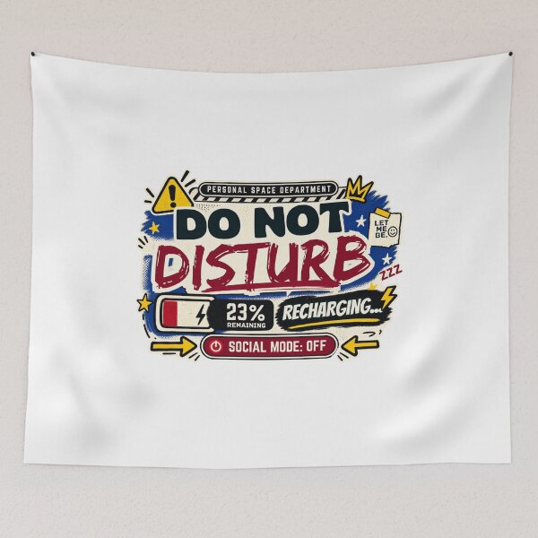 Item preview, DO NOT DISTURB — RECHARGING designed and sold by theOne_Design.