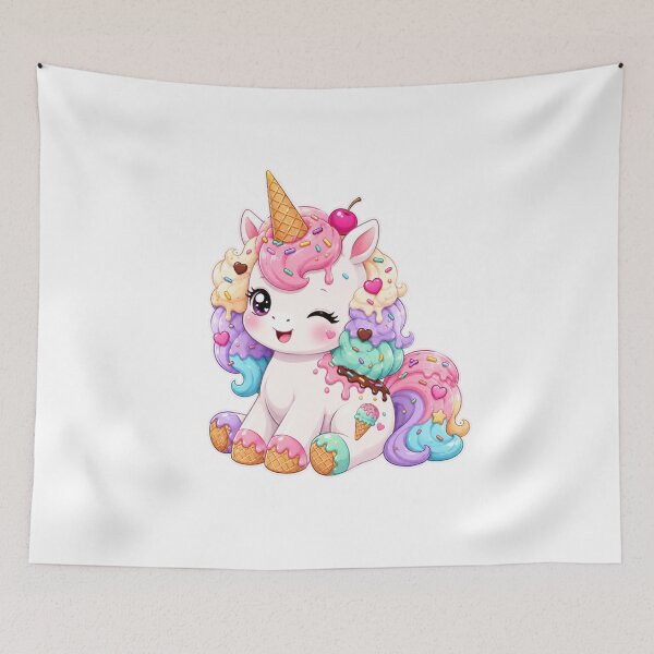Item preview, Ice Cream Unicorn designed and sold by MySthore.