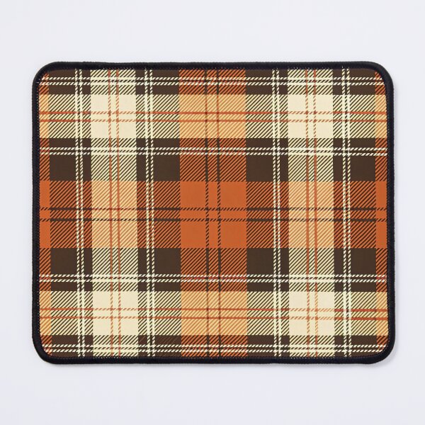 Item preview, Orange and Brown Heritage Tartan – Autumn Plaid Pattern designed and sold by BackTWO.