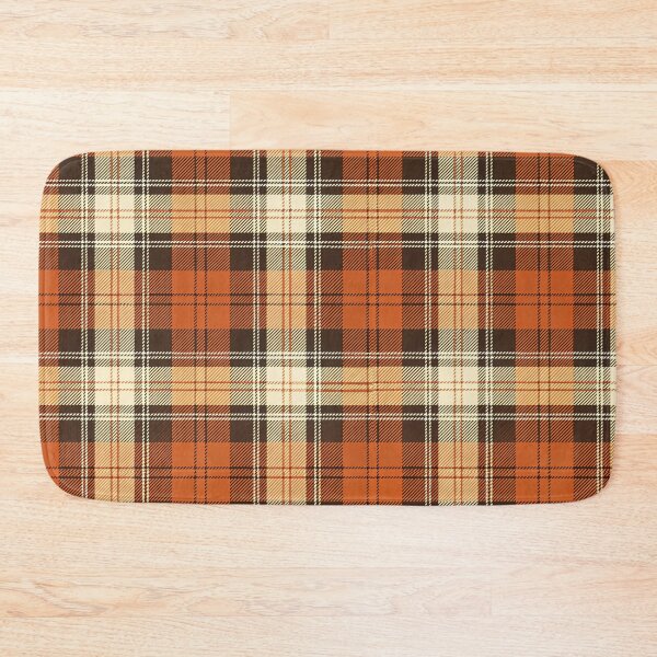Item preview, Orange and Brown Heritage Tartan – Autumn Plaid Pattern designed and sold by BackTWO.