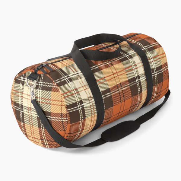 Artikelvorschau, Orange and Brown Heritage Tartan – Autumn Plaid Pattern entworfen und verkauft von BackTWO.