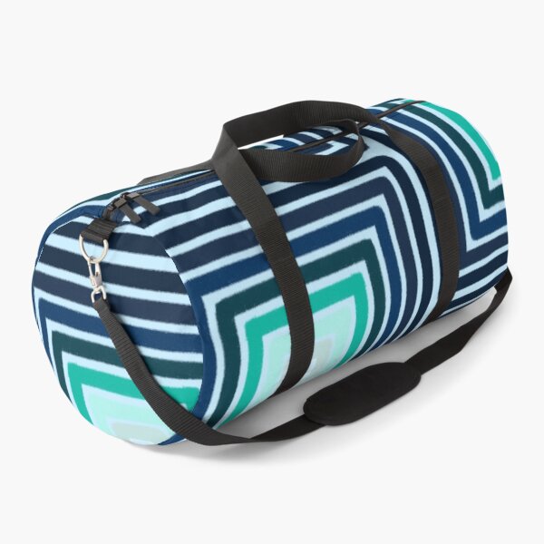 Item preview, Modern Nested Square Geometry - Cool Teal Navy and Cream Palette designed and sold by LittleHappiness by Kamollak .