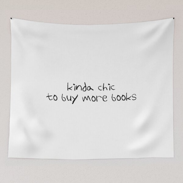 Item preview, Kinda Chic To Buy More Books designed and sold by The Turquoise Brush.