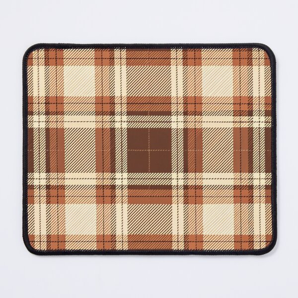 Item preview, Rust and Cream Heritage Tartan – Cozy Neutral Plaid designed and sold by BackTWO.