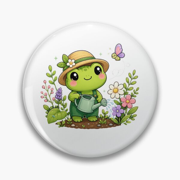 Item preview, Tiny Frog Gardener designed and sold by MySthore.