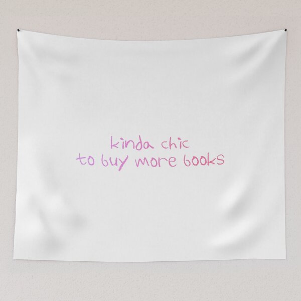 Item preview, Kinda Chic To Buy More Books designed and sold by The Turquoise Brush.