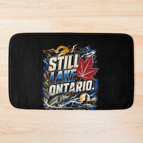 Item preview, Lake Ontario Not Lake America Funny Design designed and sold by LouisaOReilly.