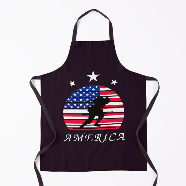 Item preview, Soldier Silhouette on American Flag designed and sold by Maselhosse.
