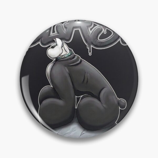 Item preview, Slash the gray dog planet designed and sold by Slashinfinito.