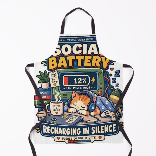 Item preview, SOCIAL BATTERY designed and sold by The One Studio.