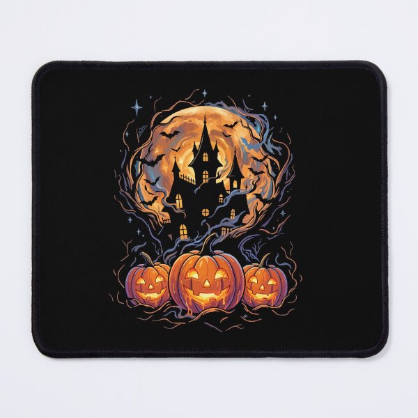 Item preview, Vintage Haunted Pumpkin Patch Scene designed and sold by Steele-Art.