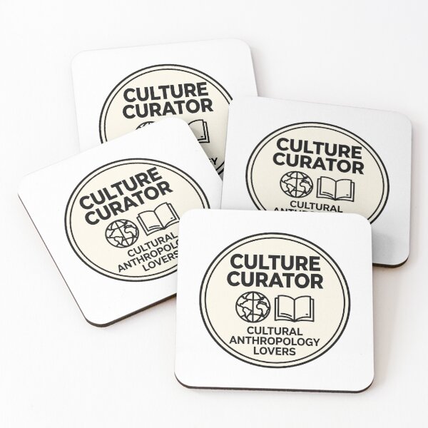 Item preview, Culture Curator Badge - Cultural Anthropology Lovers Museum Design designed and sold by Clear Vibe.