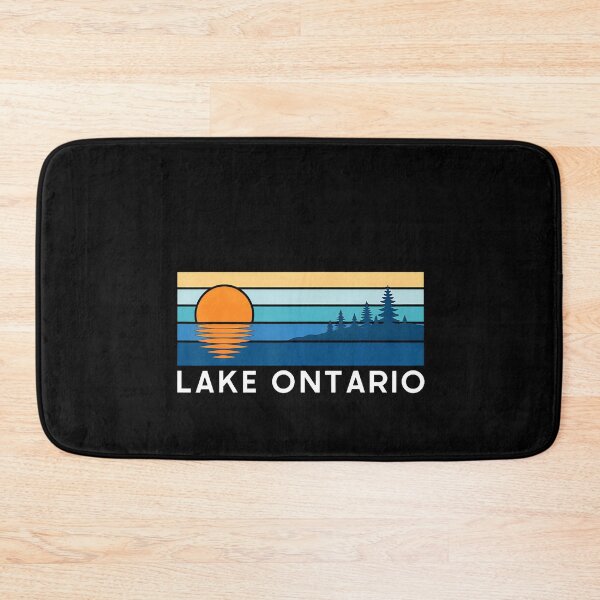 Item preview, Retro Lake Ontario Vintage Great Lakes Design designed and sold by LouisaOReilly.