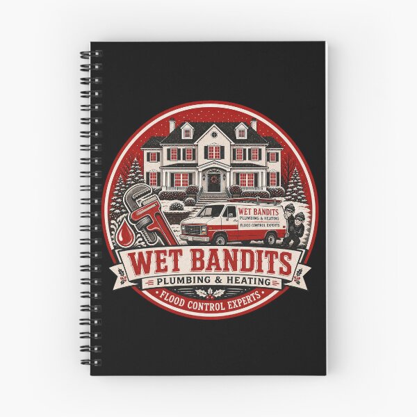Item preview, Home Alone Wet Bandits Plumbing & Heating — Flood Control Experts designed and sold by Olena Du.