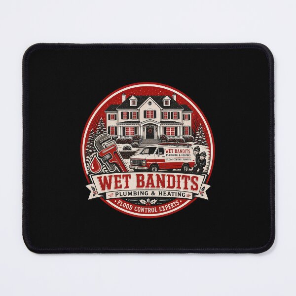 Item preview, Home Alone Wet Bandits Plumbing & Heating — Flood Control Experts designed and sold by Olena Du.