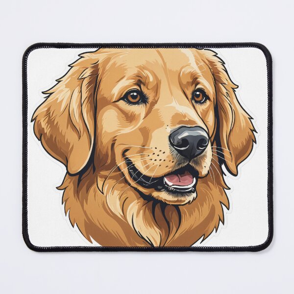 Item preview, Golden Retriever Face Portrait Splash Motion Effect – Golden retriever mom gift designed and sold by michallechowicz.