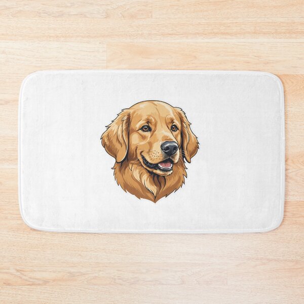Item preview, Golden Retriever Face Portrait Splash Motion Effect – Golden retriever mom gift designed and sold by michallechowicz.