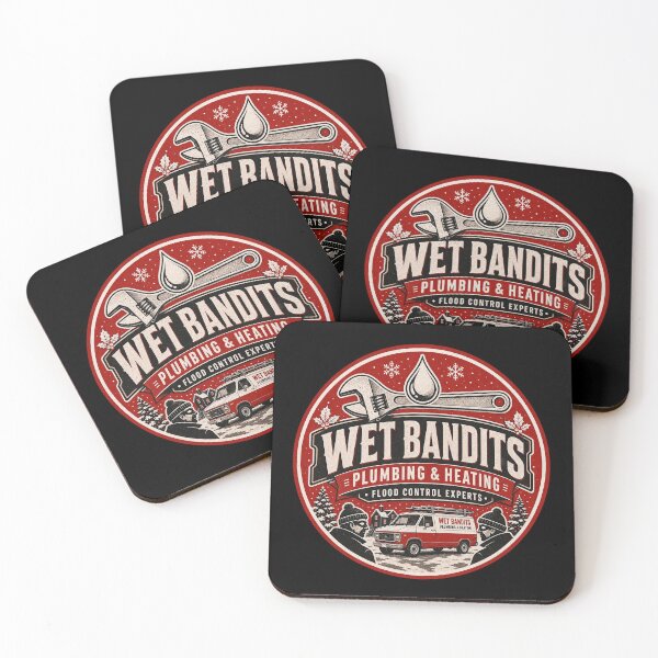 Item preview, Home Alone Wet Bandits Plumbing & Heating — Flood Control Experts designed and sold by Olena Du.