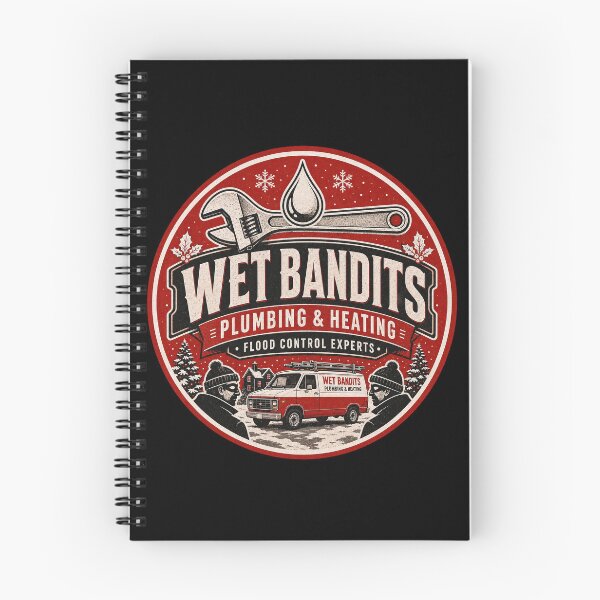 Item preview, Home Alone Wet Bandits Plumbing & Heating — Flood Control Experts designed and sold by Olena Du.