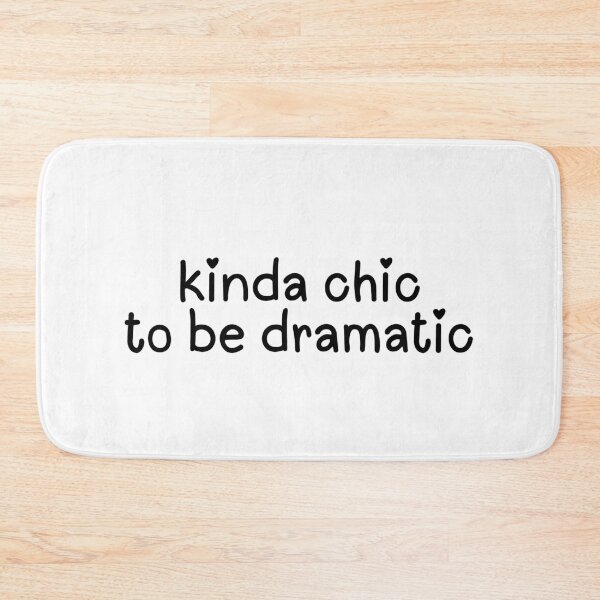 Item preview, Kinda Chic To Be Dramatic  designed and sold by The Turquoise Brush.