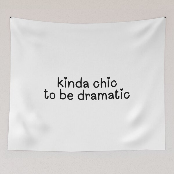 Item preview, Kinda Chic To Be Dramatic  designed and sold by The Turquoise Brush.