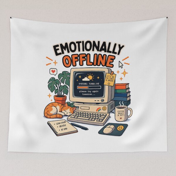 Item preview, EMOTIONALLY OFFLINE designed and sold by theOne_Design.