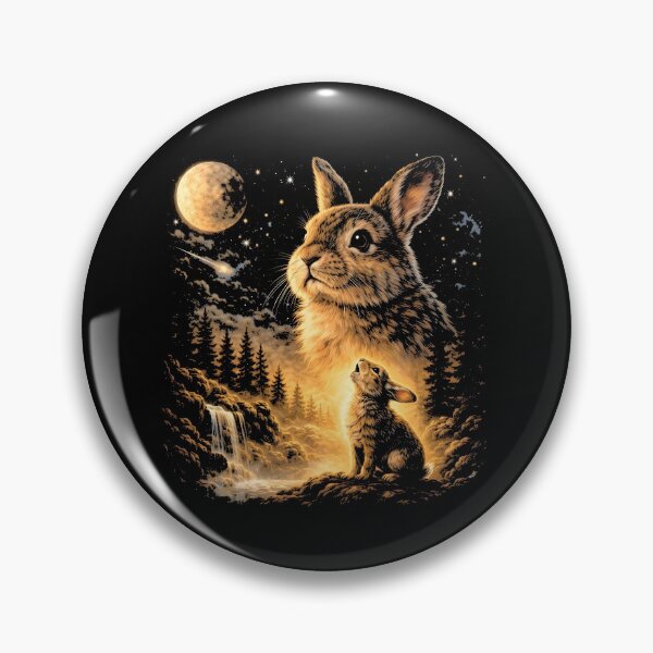 Artikelvorschau, Ein Hase heult zum Mond entworfen und verkauft von hesotendes.