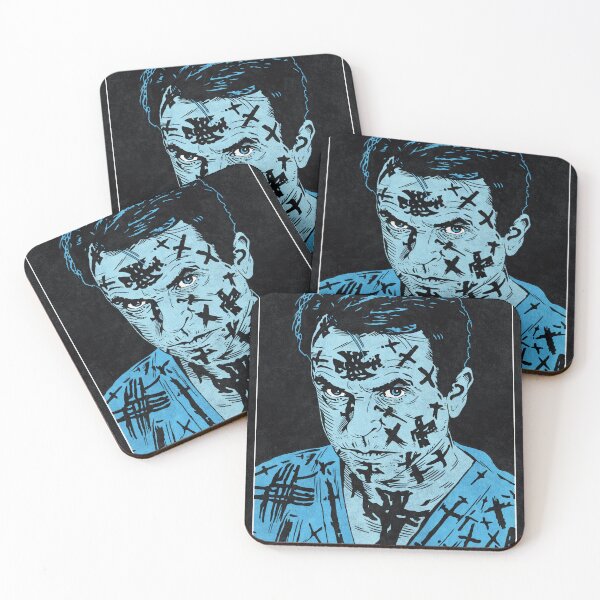 Item preview, JOHN TRENT - In the Mouth of Madness  (Bichrome) designed and sold by FamousWeirdosRB.