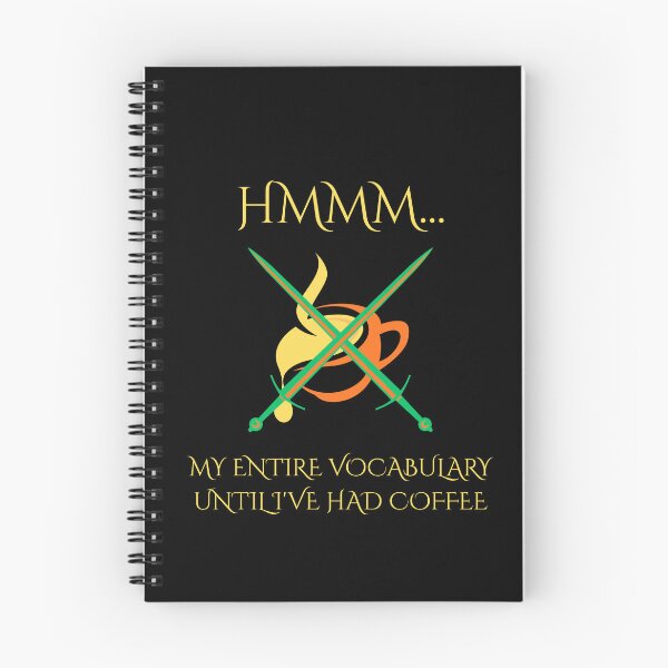 Item preview, Hmmm My Vocabulary Until Coffee Funny Parody designed and sold by Mircea786.
