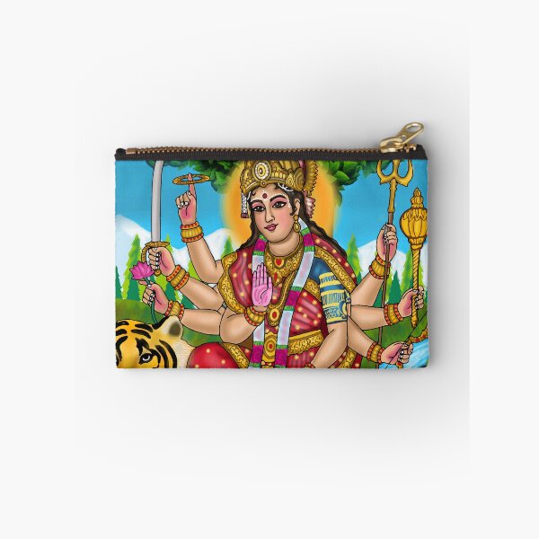 Item preview, Goddess Durga Digital Drawing | Divine Hindu Goddess Artwork Illustration designed and sold by Harshit_Digital_Arts.