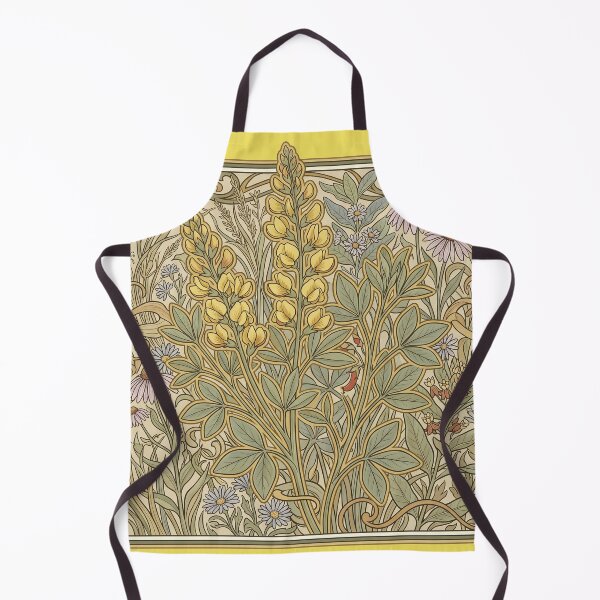 Item preview, Thermopsis Rhombifolia - Prairie Buffalo Bean Art Nouveau Botanical Print designed and sold by FreiherrPK.
