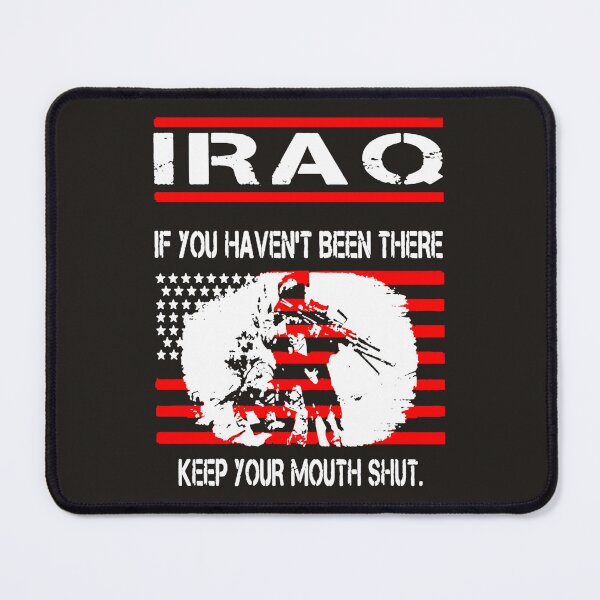 Item preview, Soldier with Iraq Flag Background designed and sold by Maselhosse.