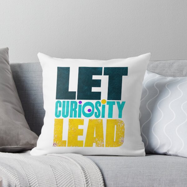 Item preview, Let Curiosity Lead Inspirational Learning Quote designed and sold by the-dovlat.