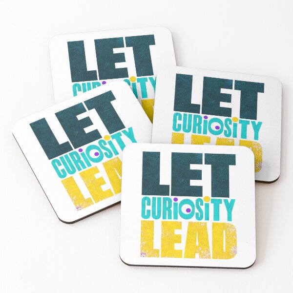 Item preview, Let Curiosity Lead Inspirational Learning Quote designed and sold by the-dovlat.