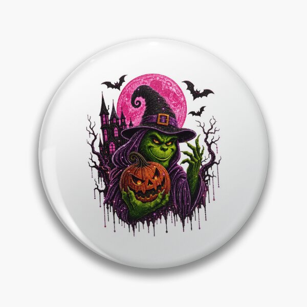 Item preview, Witchy Green Character Halloween Design designed and sold by BartholRhyat.