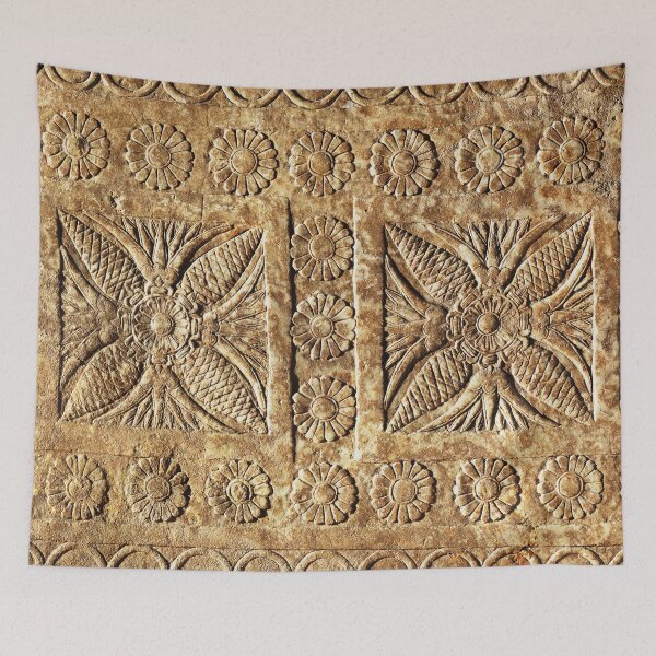 Item preview, Assyrian Pavement Stone with Carpet Design designed and sold by Vicky Brago-Mitchell®.